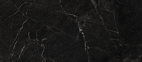  black Granite Marble Background, Royal Black and white vain marble stone, natural pattern texture...