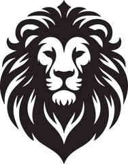 lion head silhouette