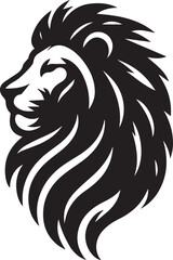 lion head silhouette