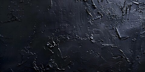 Fototapeta premium Sophisticated Urban Elegance Black Abstract Texture Background Resembling Cement. Concept Urban Elegance, Abstract Texture, Cement Background, Sophisticated Black, Sophisticated Elegance