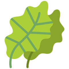 leaf flat icon
