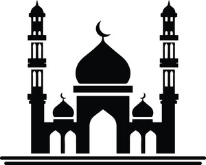 mosque vector illustration