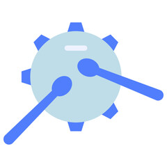 drum flat icon
