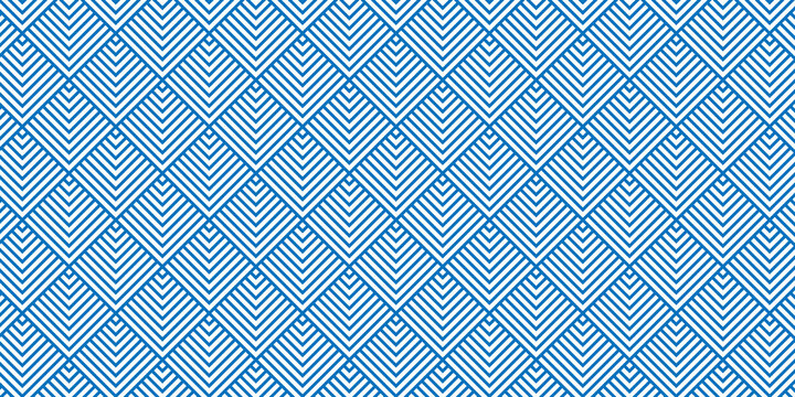 pattern with blue stripes diagonal line and overlapping pattern background.
