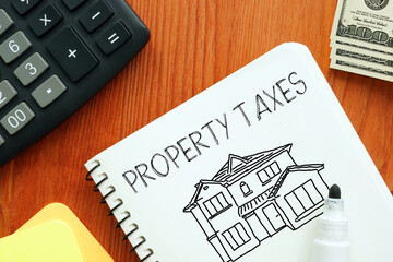 Property taxes are shown as the financial concept
