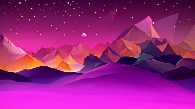 landscape with mountains