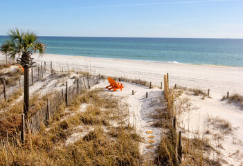Adirondack Chairs on Panama City Beach, Florida Panhandle