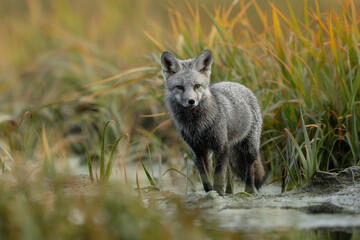 Fototapeta premium fox in the wild
