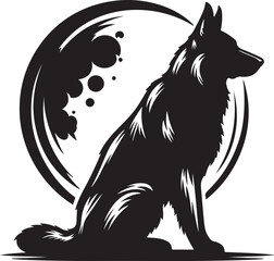 Dog Silhouette Vector