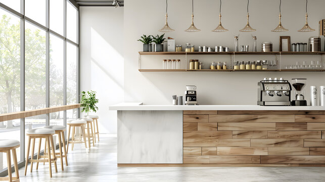 coffee shop interior coffee bar counter bar coffee machine