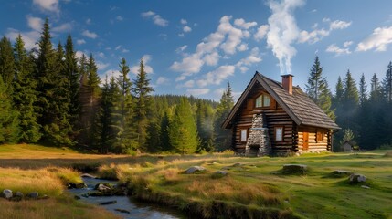 Cozy Cabin in the Woods