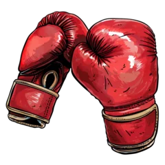 red boxing gloves clipart © Kyrtap_Studio