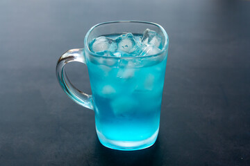 Cool and fresh Blue lemonade