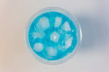 Cool and fresh Blue lemonade