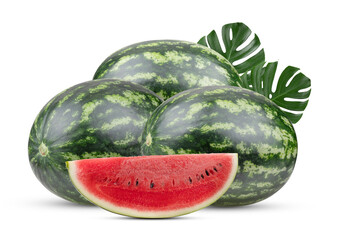 watermelon isolated on transparent png