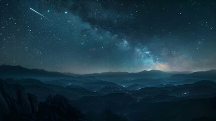 Fototapeta premium starry night sky