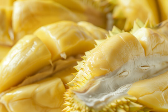 Fresh Ripe Durian.