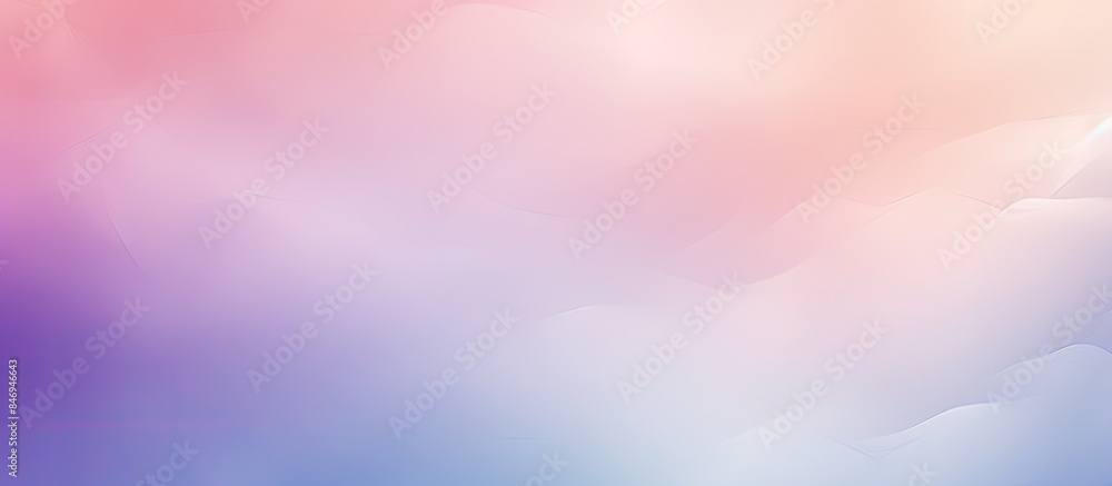 Poster An abstract background featuring a blurred image of a sky with shades of blue and pink, creating a dreamy atmosphere. with copy space image. Place for adding text or design