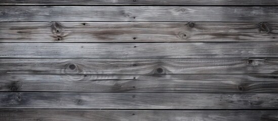 Obraz premium Detailed view of a wooden wall showing numerous knots and grain patterns. with copy space image. Place for adding text or design