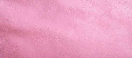Close-up photo of a textured pink leather background with a soft illumination, suitable for graphic design projects. with copy space image. Place for adding text or design