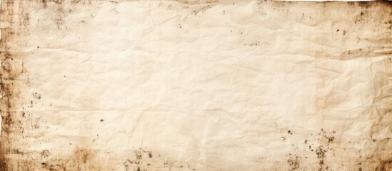 Obraz premium A close-up shot of a piece of paper featuring a torn edge, adding a textured effect, placed against a plain white background. with copy space image. Place for adding text or design