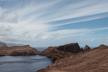 Point of Saint Lawrence on Madeira, Portugal