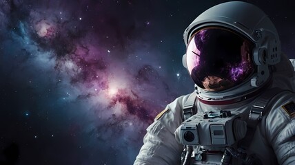 astronaut in space