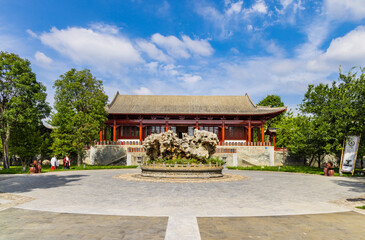 View of Rongzi winery, Xiangning County, Linfen City, Shanxi Province