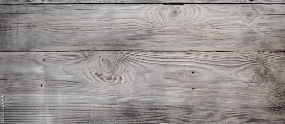 Poster Close-up view of a wooden wall showcasing a distinctive knot on the surface. with copy space image. Place for adding text or design