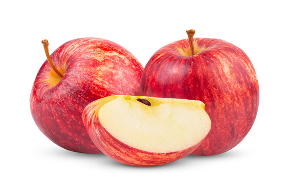 red apple isolated on transparent png
