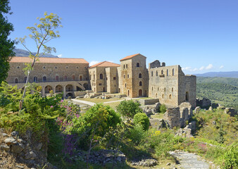 The Mystras Palace Complex, Archaeological Site of Mystras, Greece, UNESCO World Heritage Site
