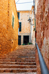 The streets of the old towns of Spain