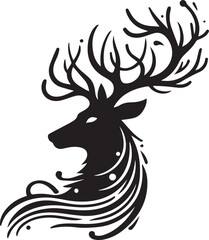 deer head silhouette