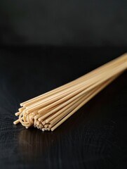 Asian-style eating utensils placed neatly on a table surface