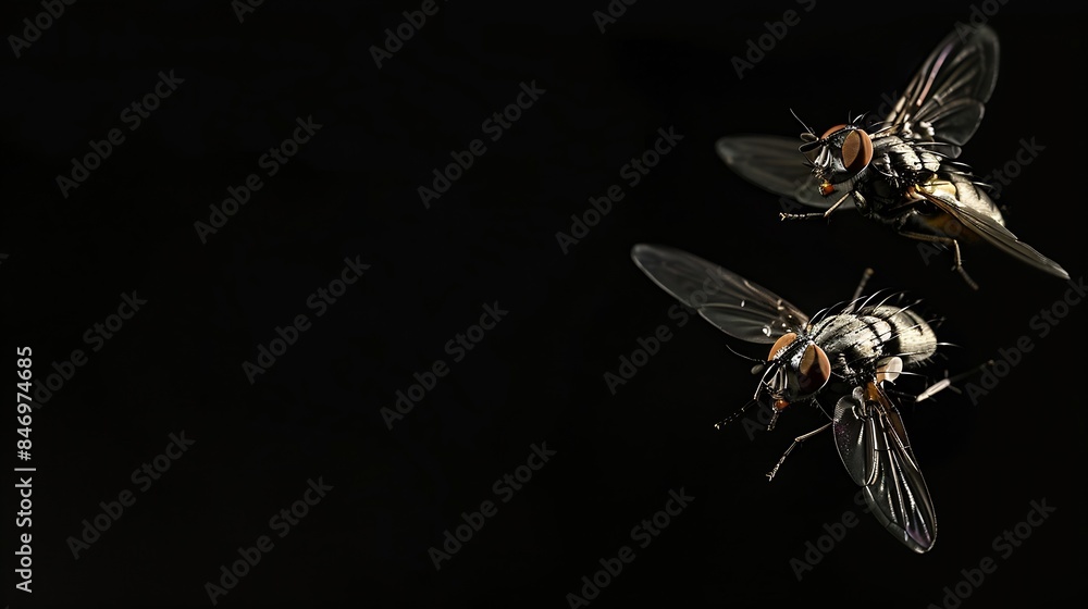 Poster Flies are a type of insect from the order Diptera The most obvious difference between flies and other insect orders is that flies only have one pair of wings for flying called halteres : Generative AI
