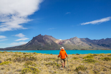 Fototapeta premium Hike in Perito Moreno