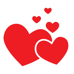  open heart and love icon