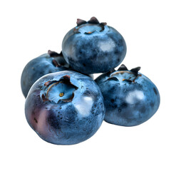Obraz premium [Transparent Background PNG]Blueberries close up
