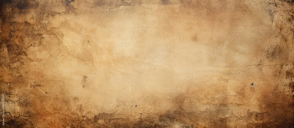 Poster A truck moving on a dirt road next to a fire, showing tire tracks in the mud. with copy space image. Place for adding text or design
