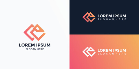 C Monogram Letter logo icon design