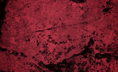 Abstract red cement wall texture and background. Red gradient background. Rich red texture. Abstract red background. Red abstract blurred gradient background