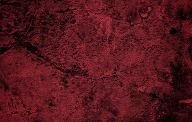 Abstract red cement wall texture and background. Red gradient background. Rich red texture. Abstract red background. Red abstract blurred gradient background