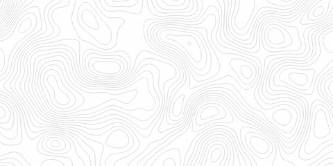 Lines Topographic contour lines map seamless pattern. Geographic mountain relief. Abstract lines...