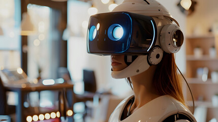 AI technology artificial intelligence, People using AI