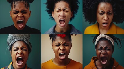 Close-ups of individual reactions, showing frustration.