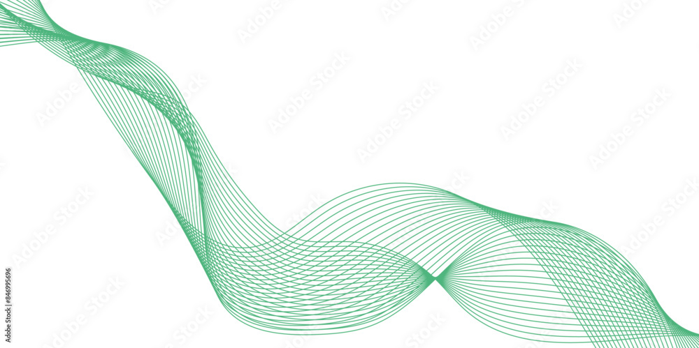 Poster abstract wavy lines background. purple blue color gradient. white background. simple abstract flowin
