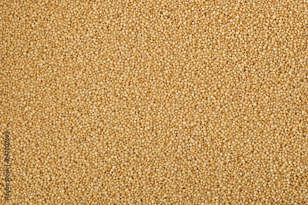 Poster amaranth grain seeds isolated as a background. top view. flat lay