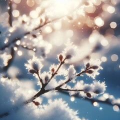 cherry blossom on sky