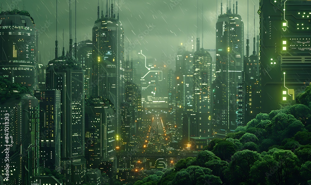 Aufkleber in a world where circuit board technology powers everything from artificial intelligence to renewabl