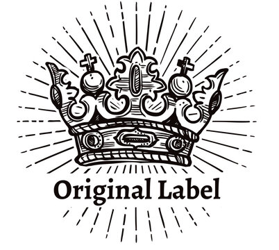 Vintage Krone - Vektor